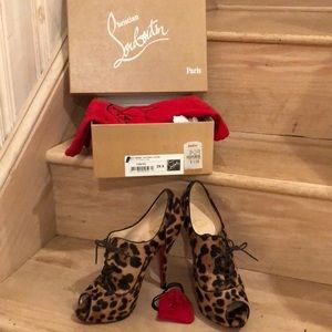 Christian Louboutin Open-Toed Pumps